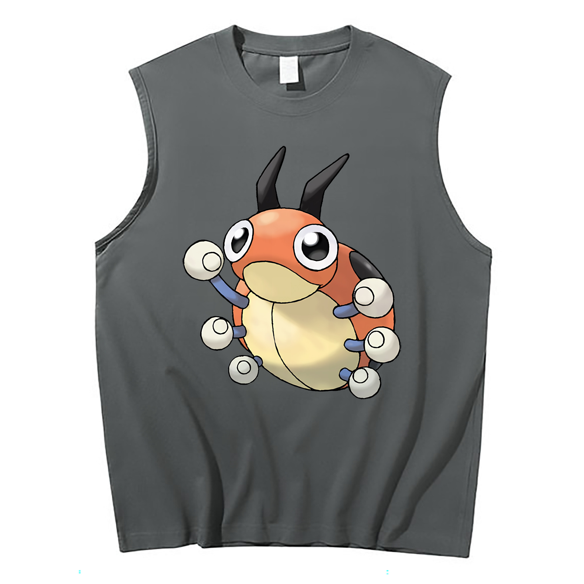 （画像用） ポケットモンスター Pokémon コットン100％タンクトップ（フロントプリント）